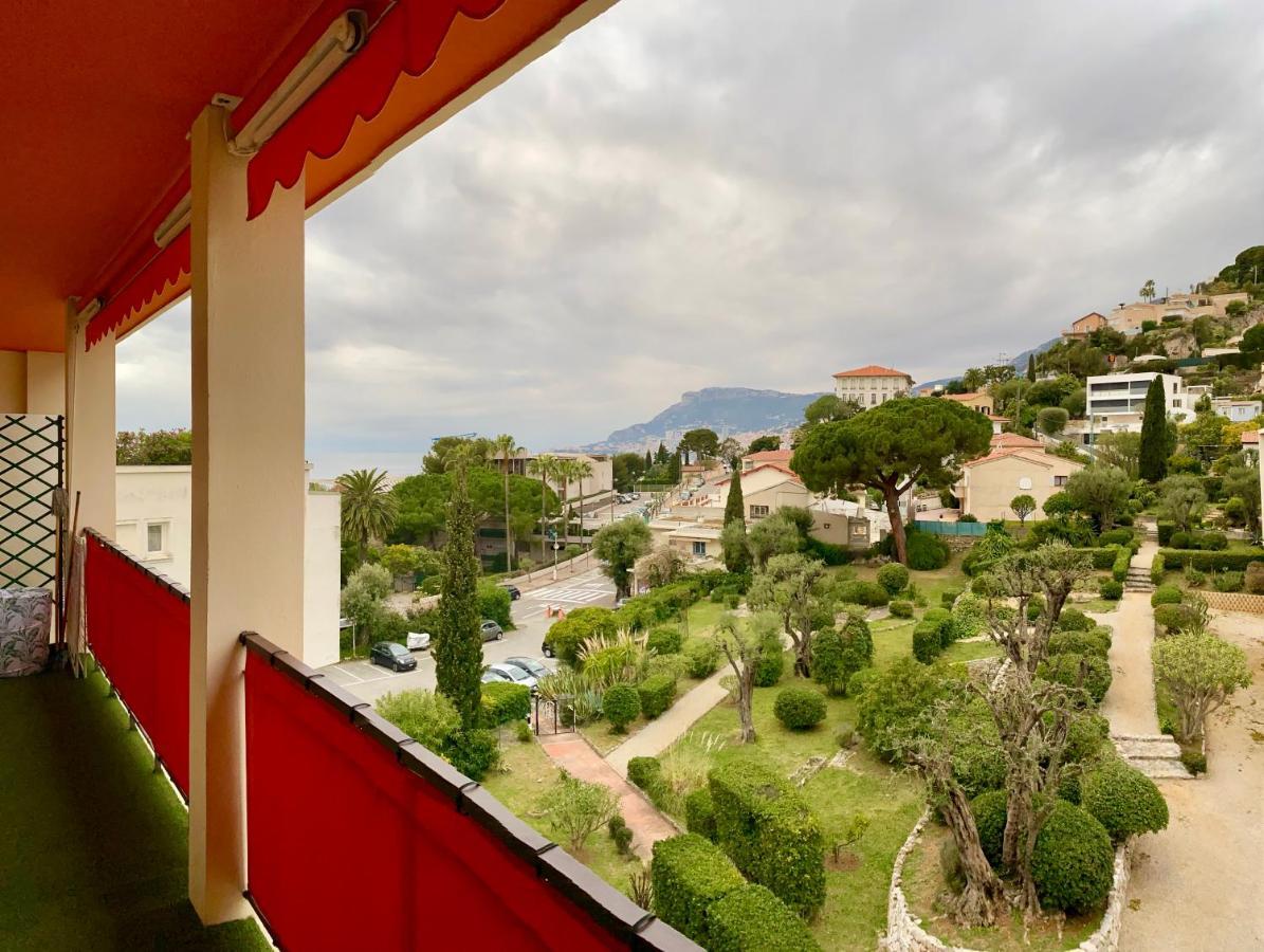 Charmant 2 Pieces Vue Sur Mer Et Monte-Carlo A Roquebrune Cap Martin Exterior foto