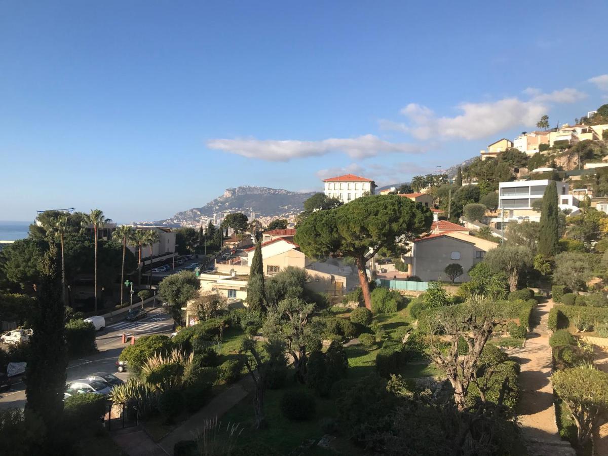 Charmant 2 Pieces Vue Sur Mer Et Monte-Carlo A Roquebrune Cap Martin Exterior foto